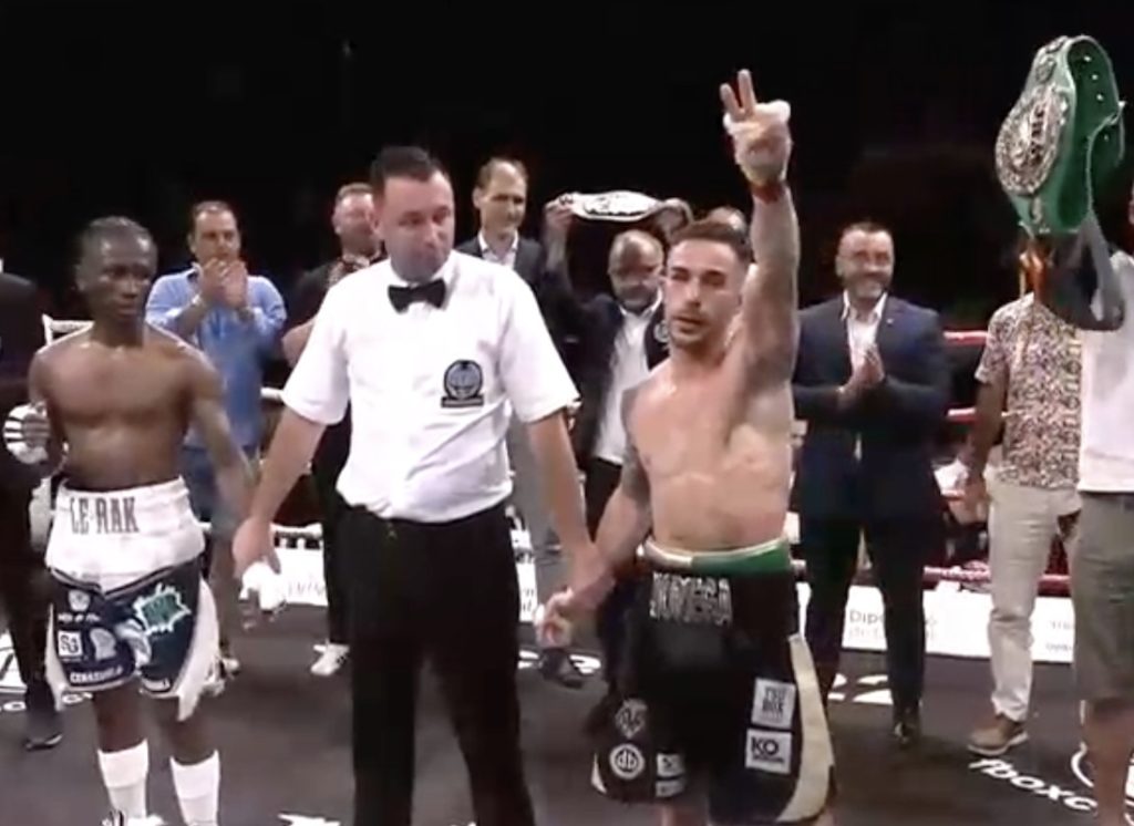 Jairo Noriega celebra su victoria ante Radji.