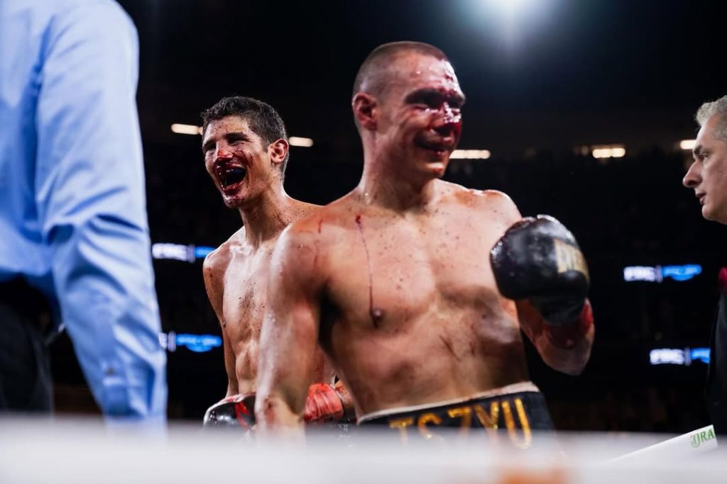 Fundora y Tszyu tras su primer combate