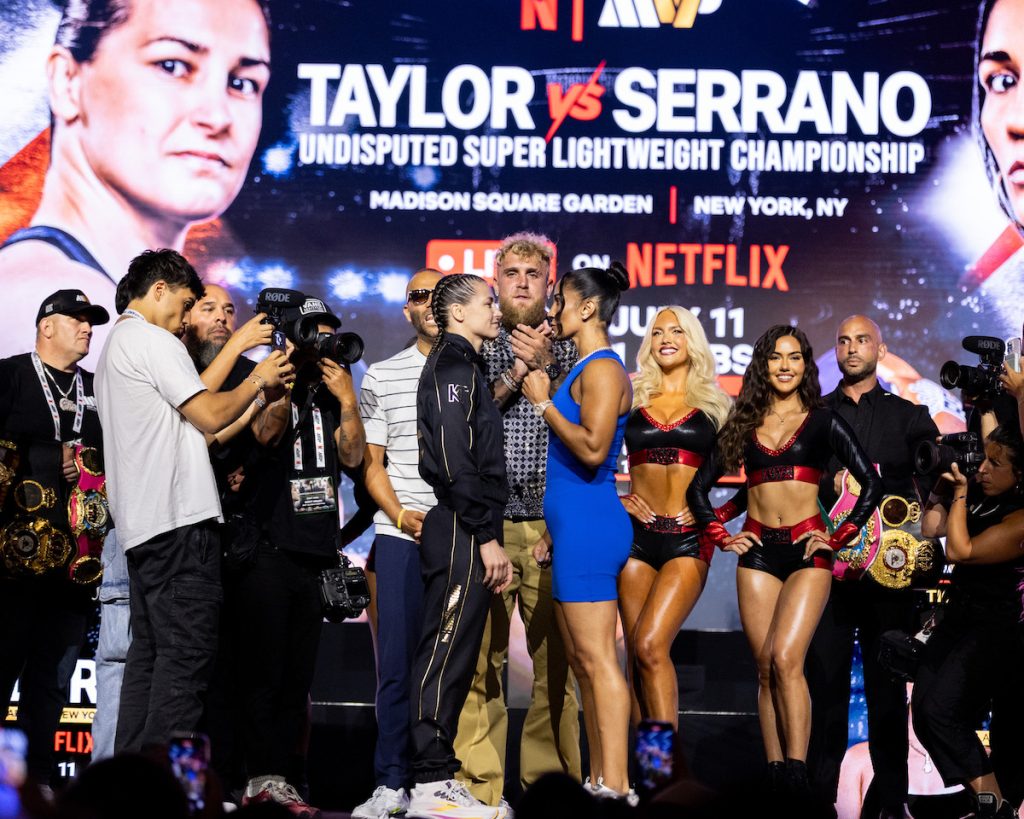 Katie Taylor y Amanda Serrano, cara a cara