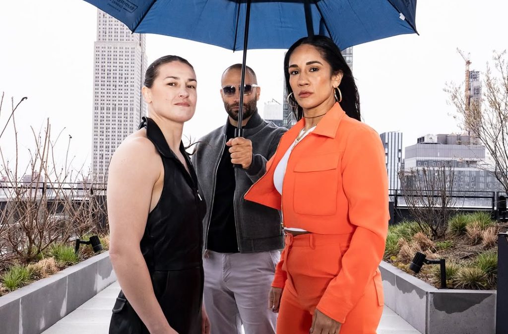 Katie Taylor y Amanda Serrano.
