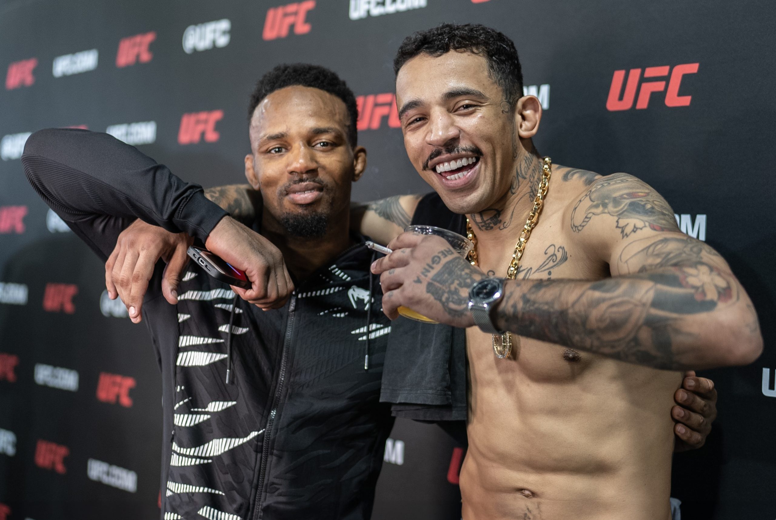 Lerone Murphy y Carlos Prates.