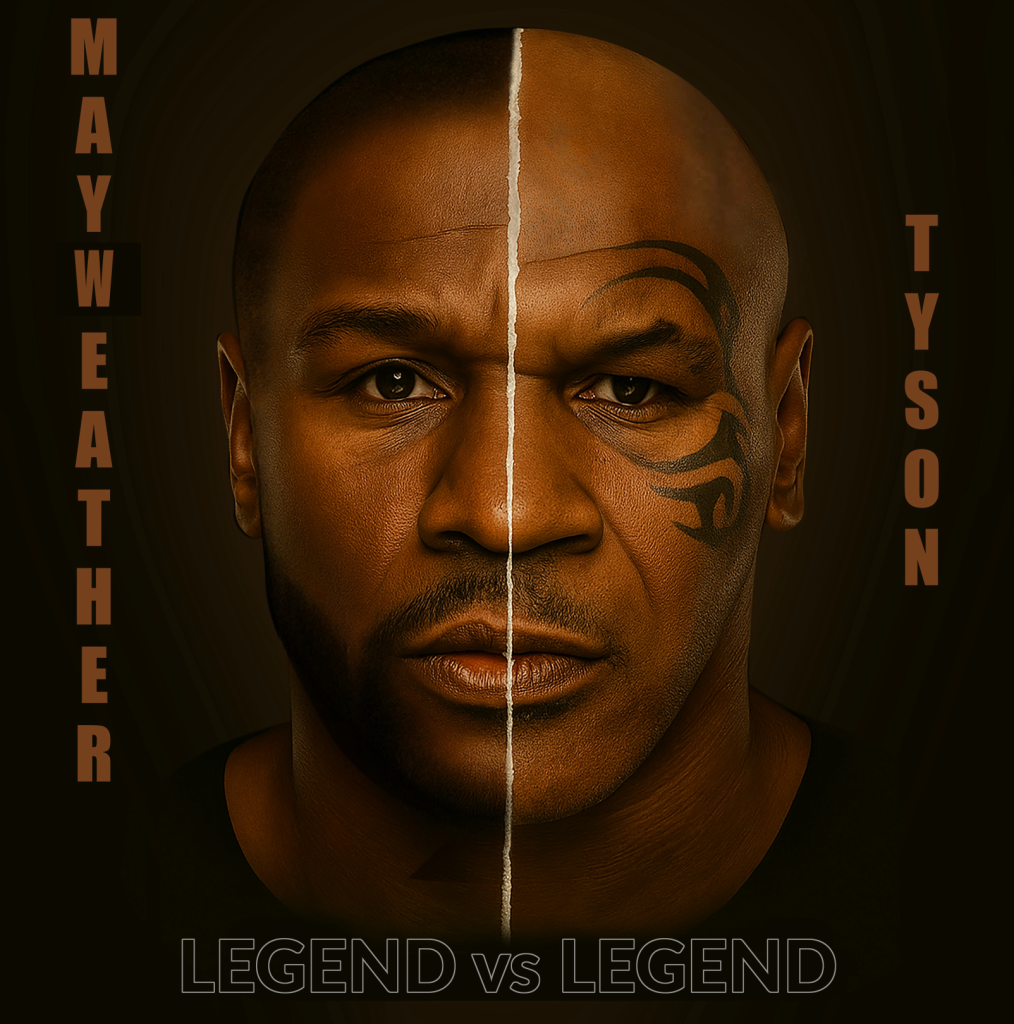 Cartel del Mike Tyson vs Floyd Mayweather