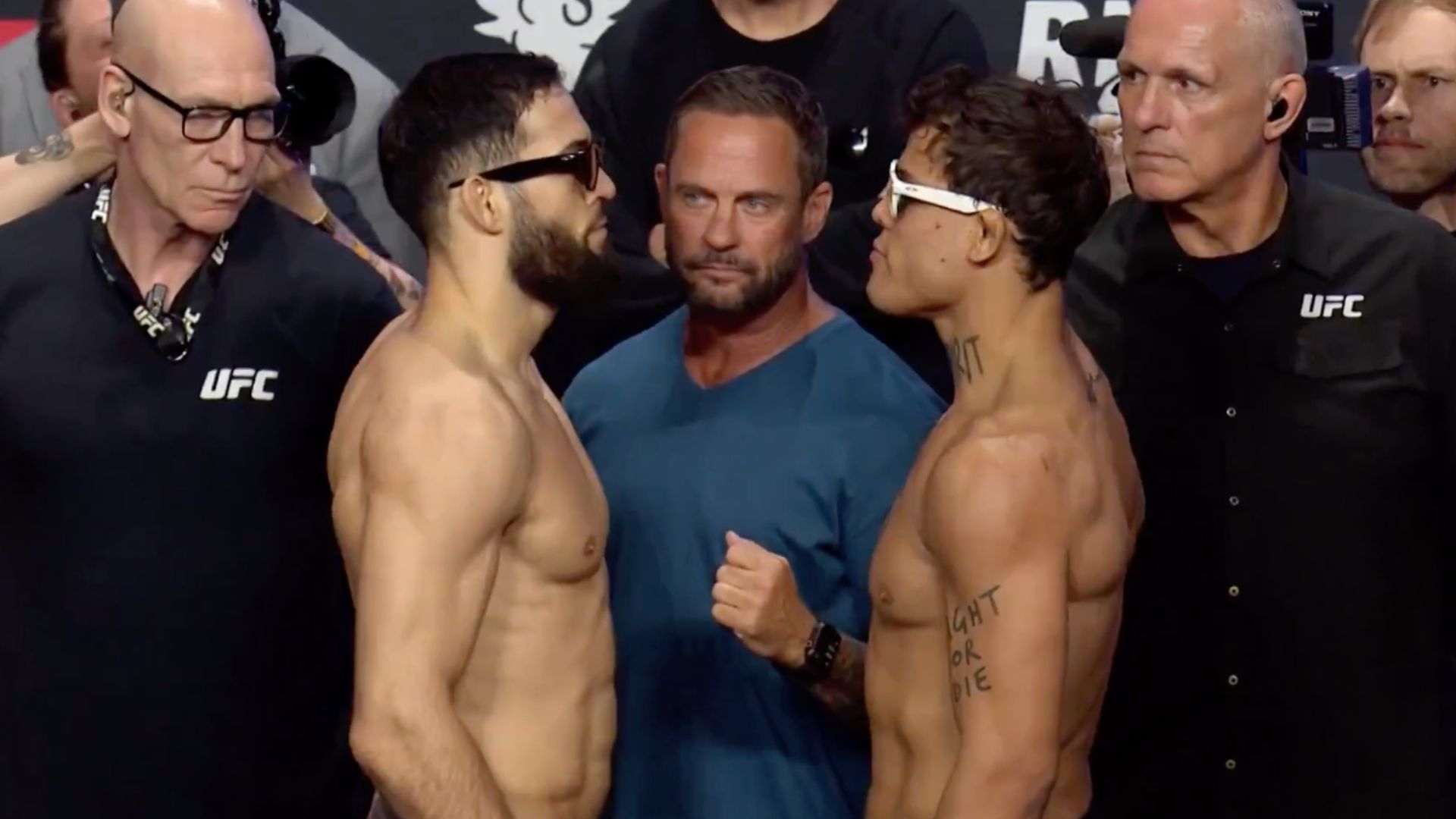 Nassourdine Imavov y Caio Borralho