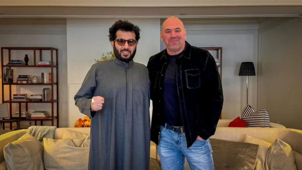 Turki Alalshikh y Dana White